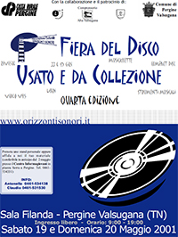 miniatura manifesto fiera disco usato 2001