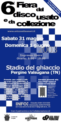 miniatura manifesto fiera disco usato 2003