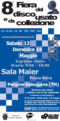 miniatura manifesto fiera disco usato 2006