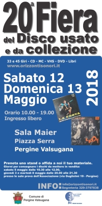 miniatura manifesto fiera disco usato 2018